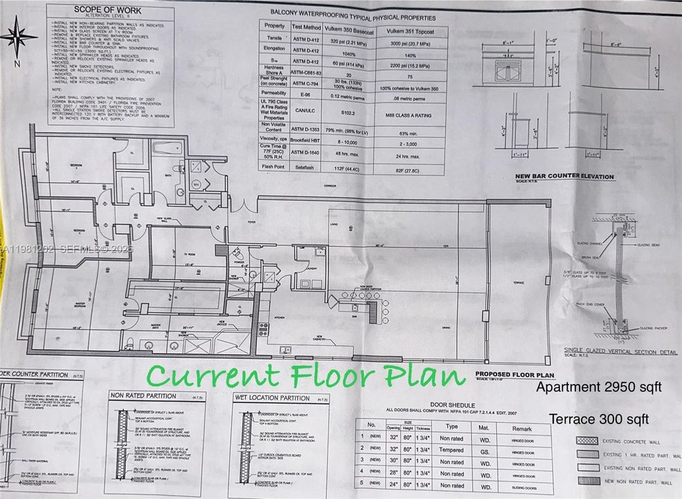 Updated floor plan