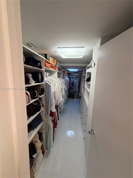 Closet in Master