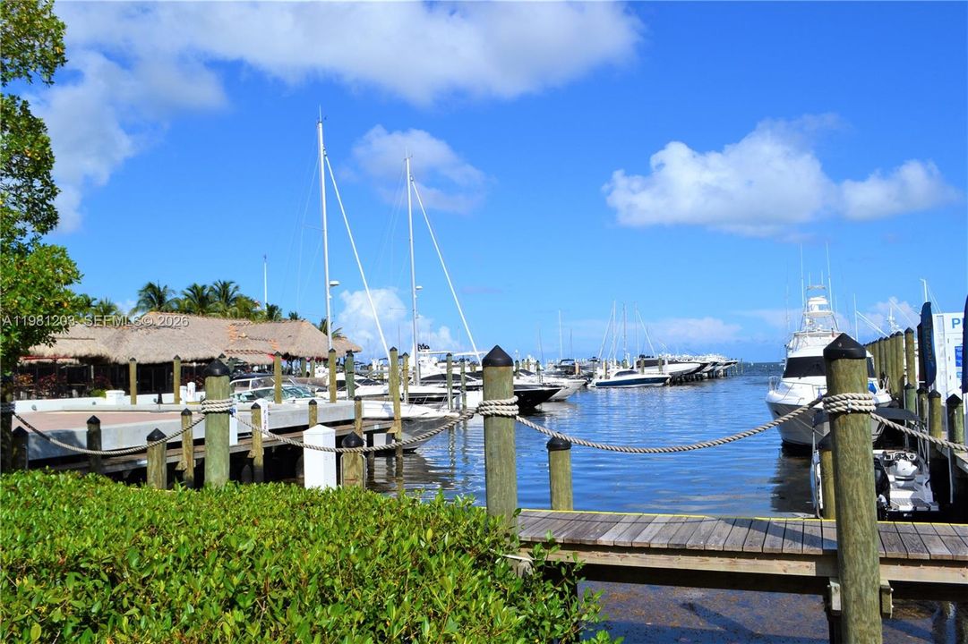 Nearby Biscayne Bay, Marina plus parks and recreation.