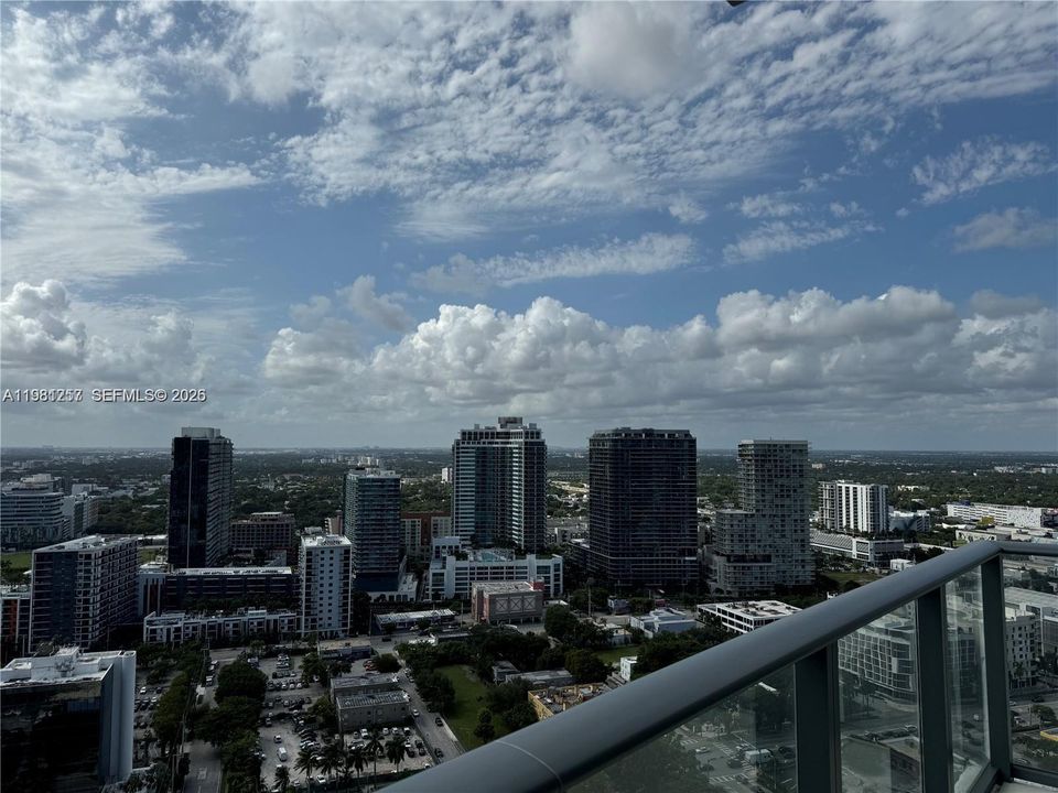 South East view from the Living room