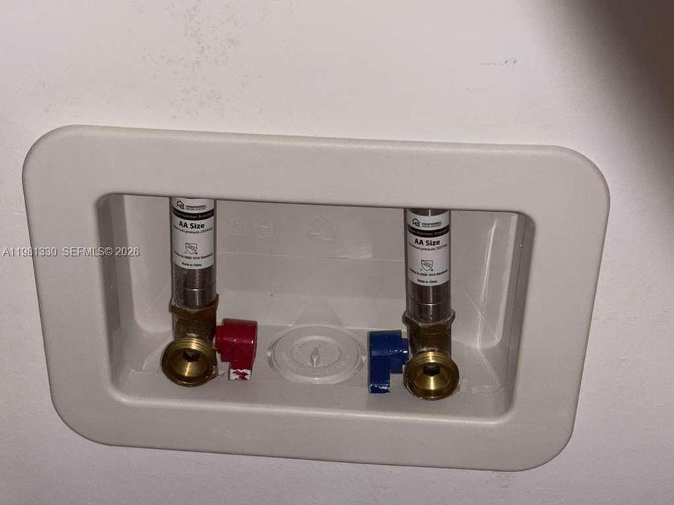 Half Bathroom hookup