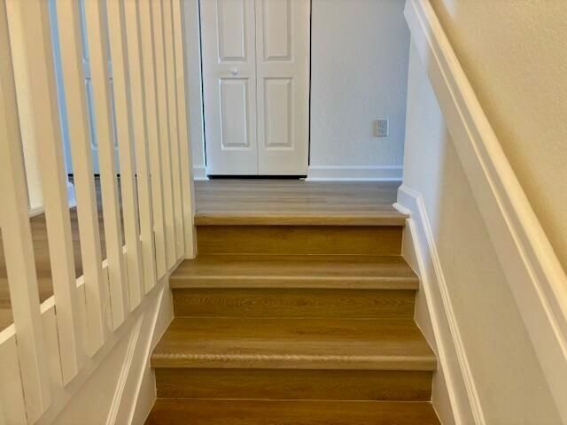 upstairs