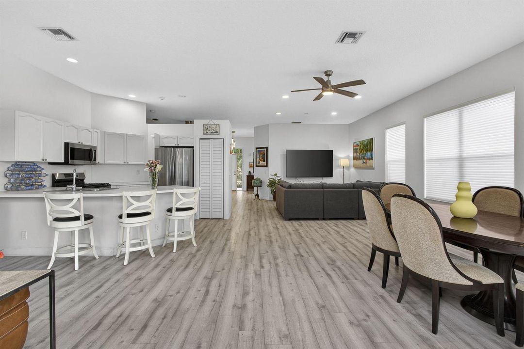Kitchen / Dining/ Living Area