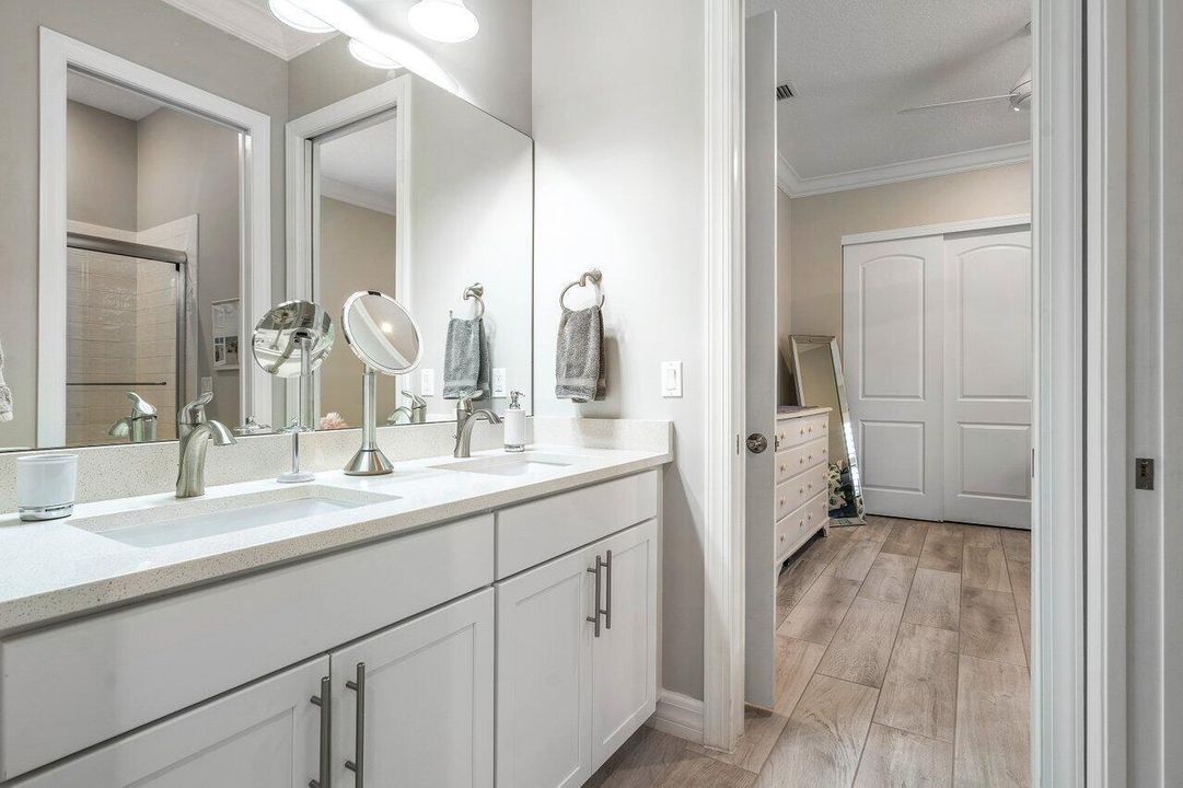 Jack and Jill bathroom