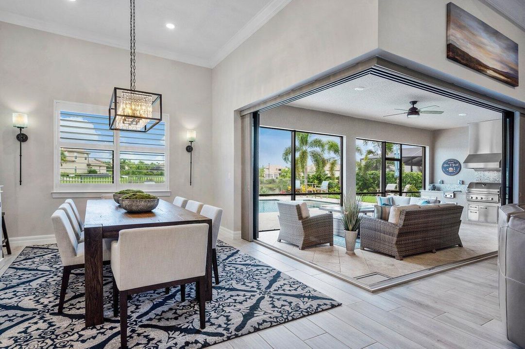 Fully opening pocket sliding doors