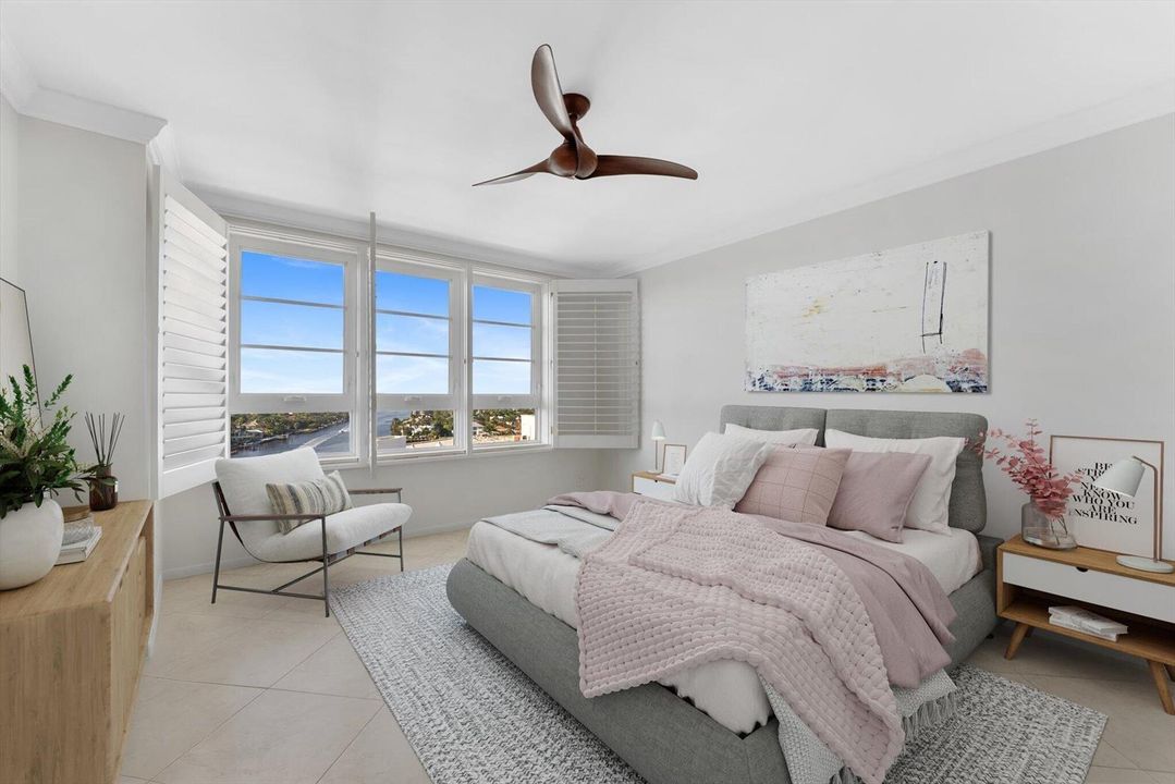 Guest Bedroom Staged