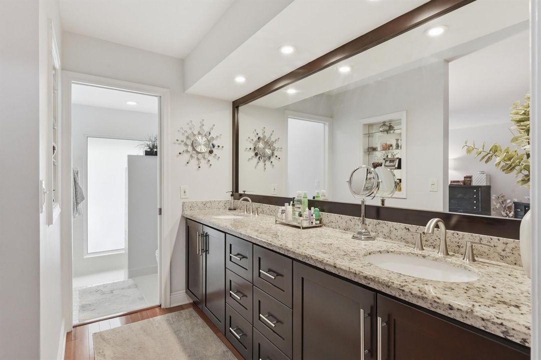 Master bath, view 1