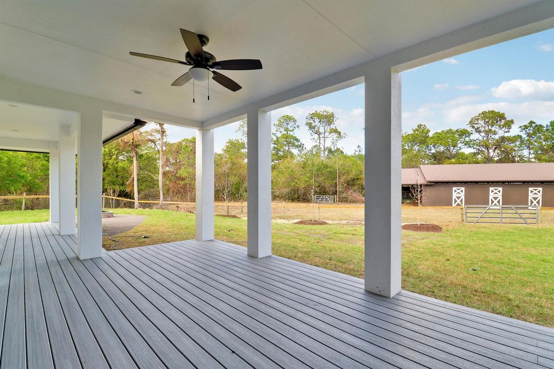 downstairs lower back deck