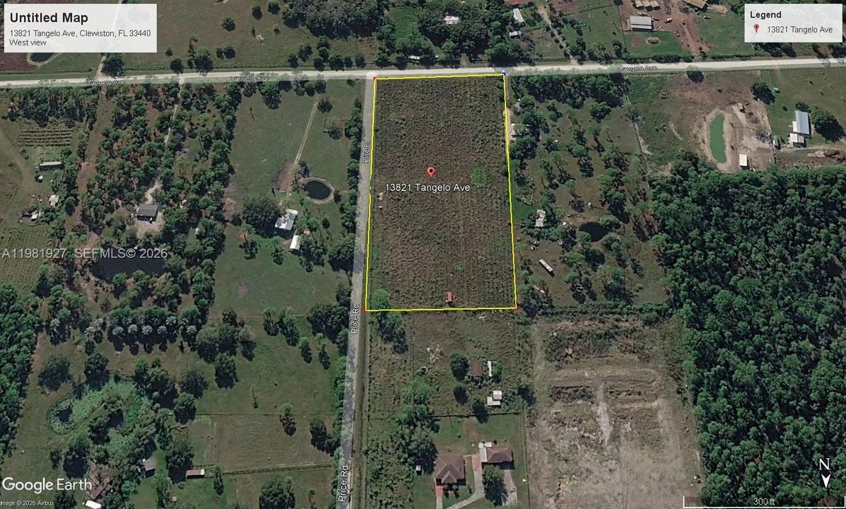 En Venta: $270,000 (5.00 acres)