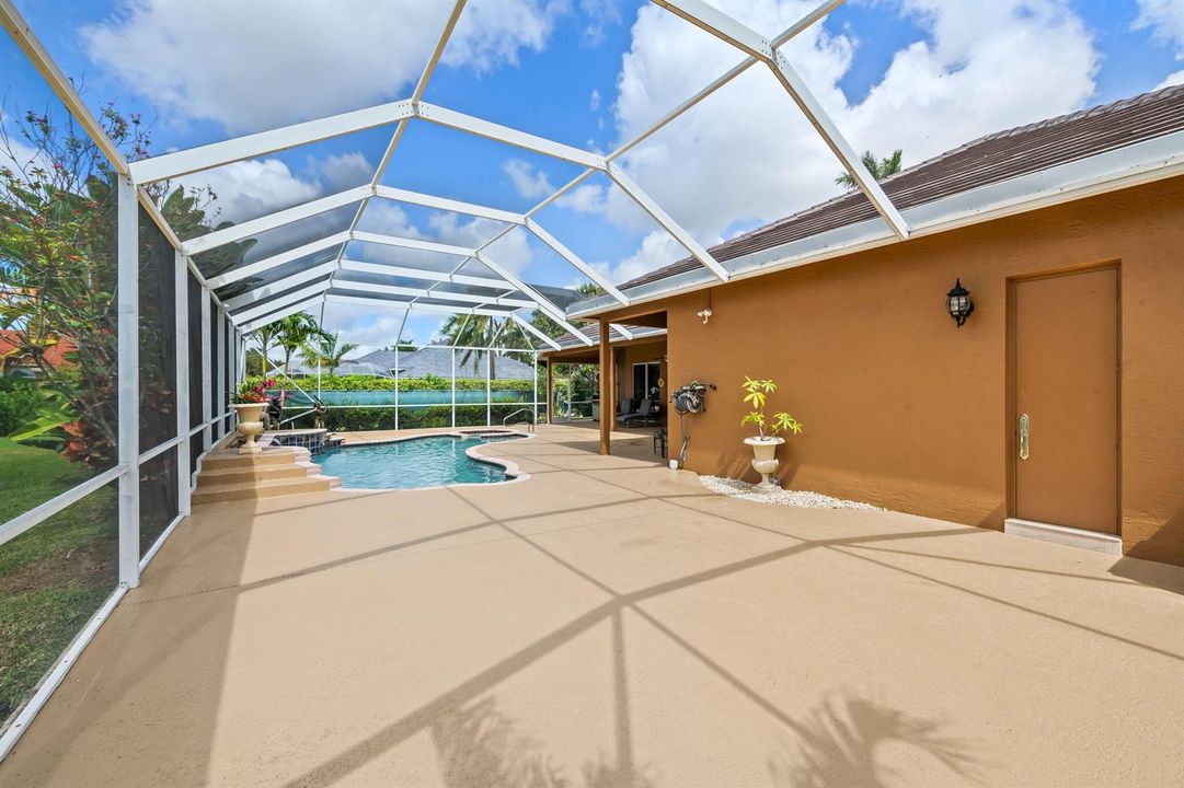 Patio and Pool