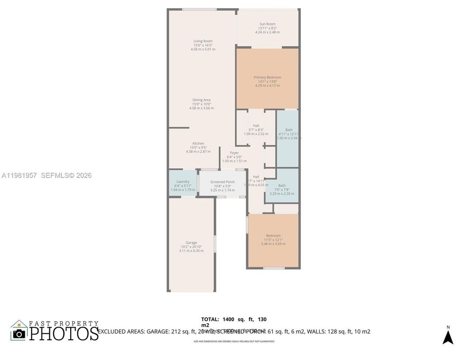 合同活跃: $375,000 (2 贝兹, 2 浴室, 1262 平方英尺)