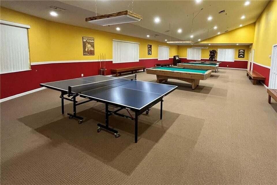 ping pong and pool tables