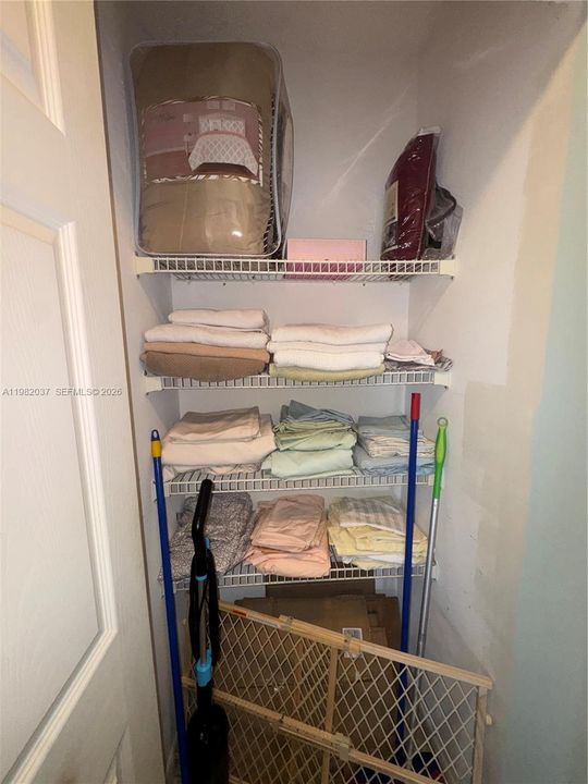 Linen closets
