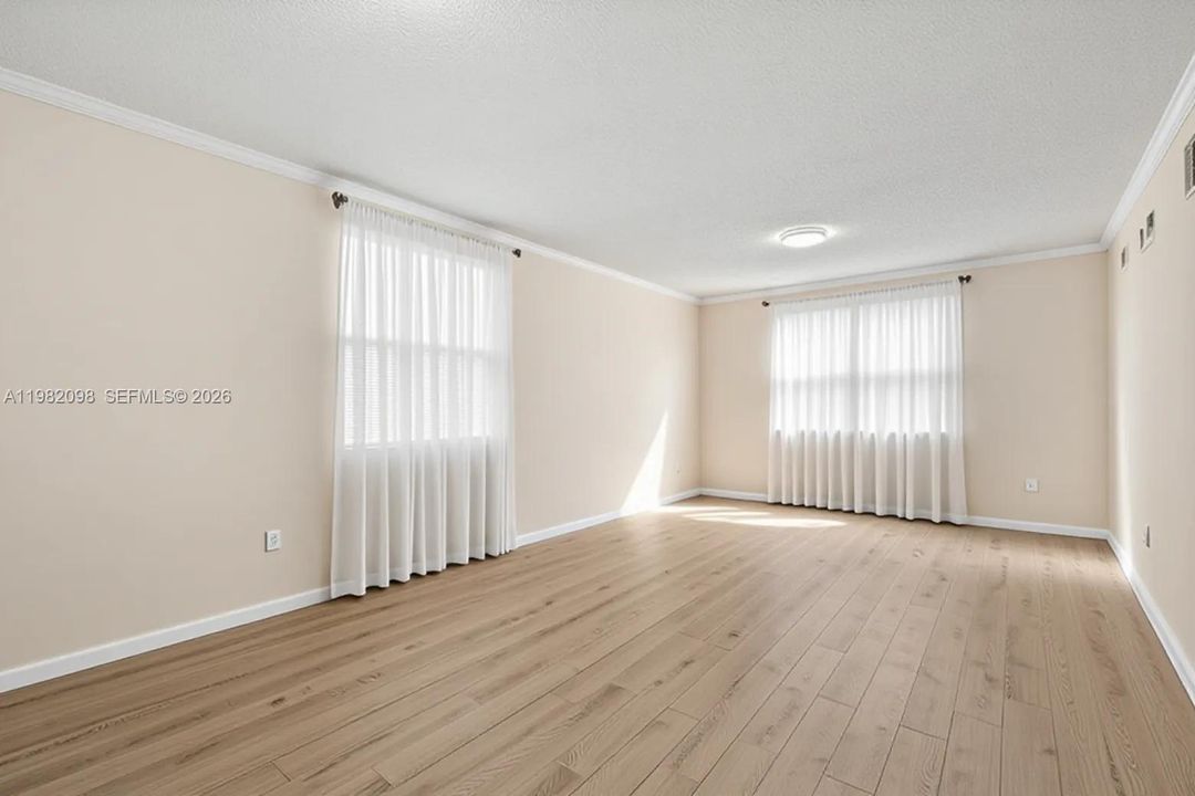 view without the furniture