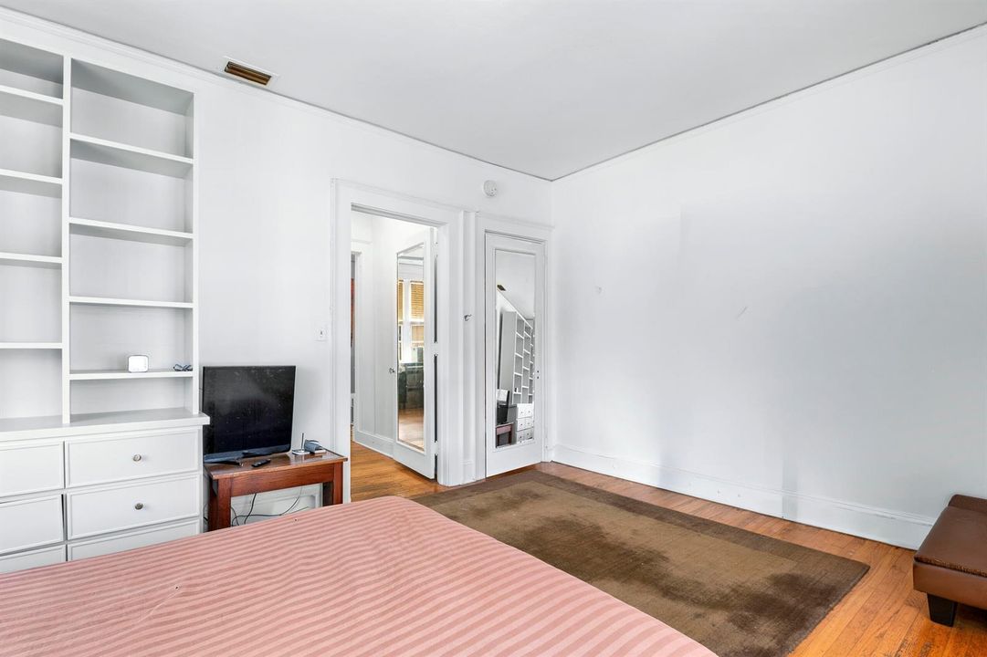 Freshly painted bedroom w/cedar closet