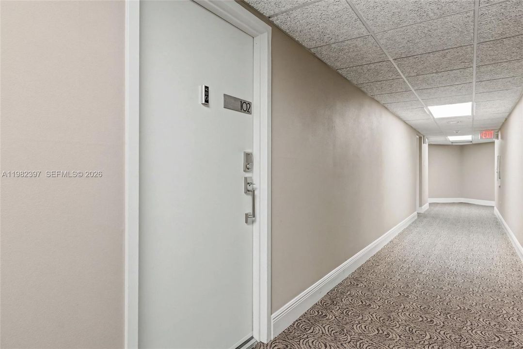 Apt 102 Entrance
