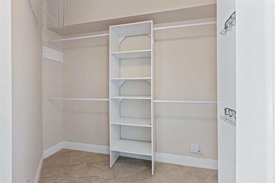 Primary Walk in Closet