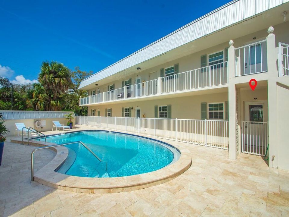 Easy Access from Parking and to Pool