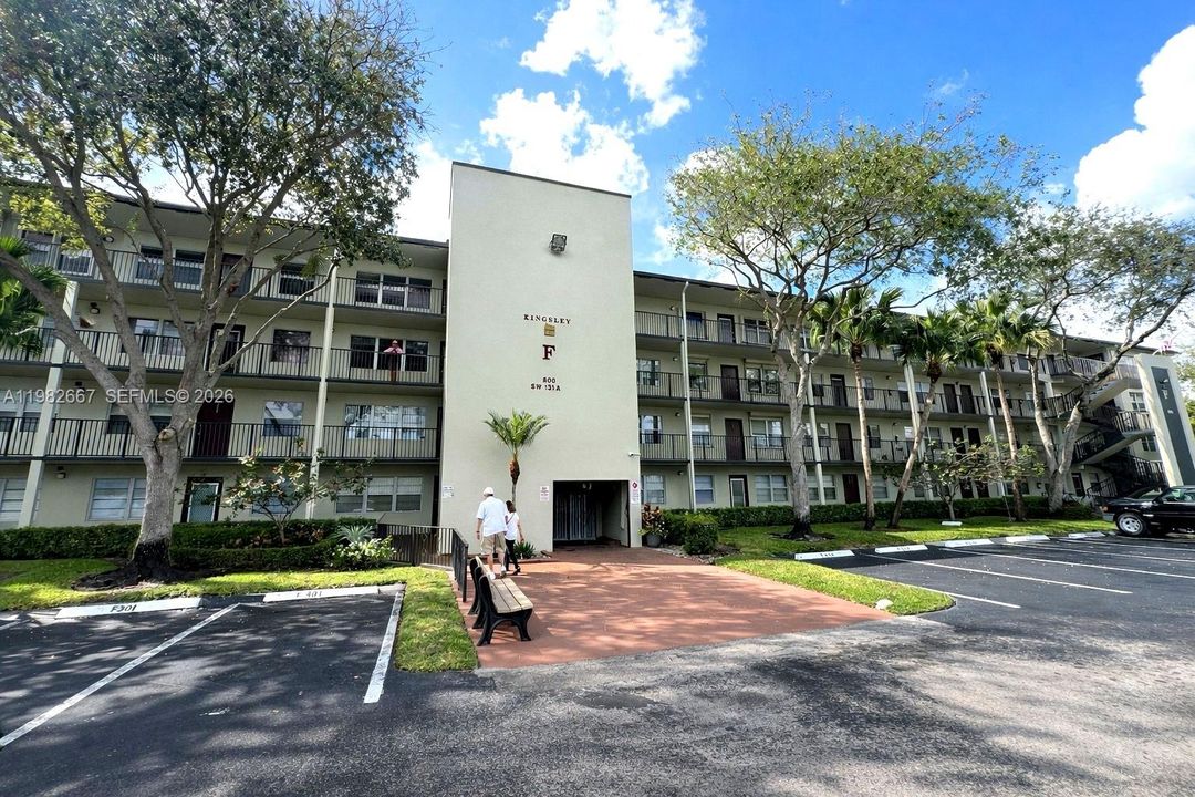 Kingsley building located in the desirable Century Village community.