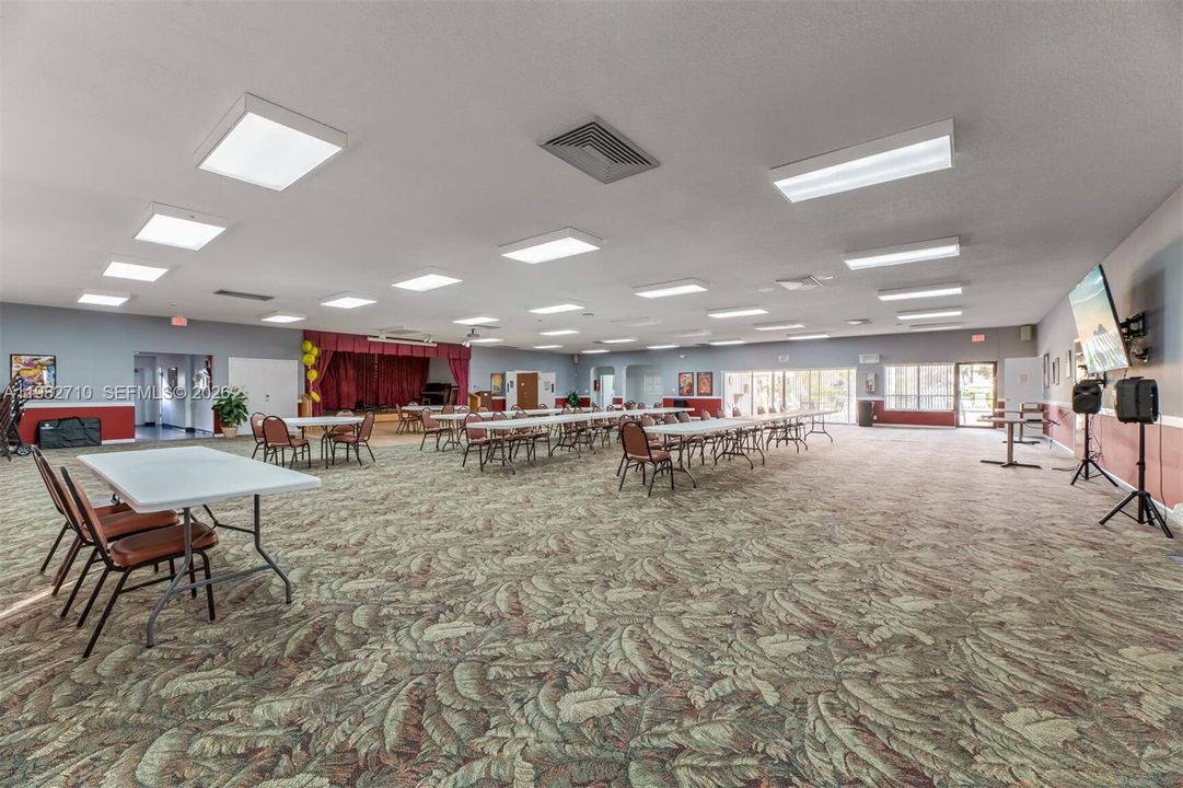 Inside of Beautiful Clubhouse