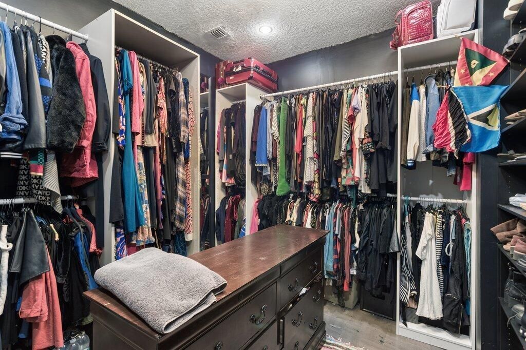 Converted Garage Closet