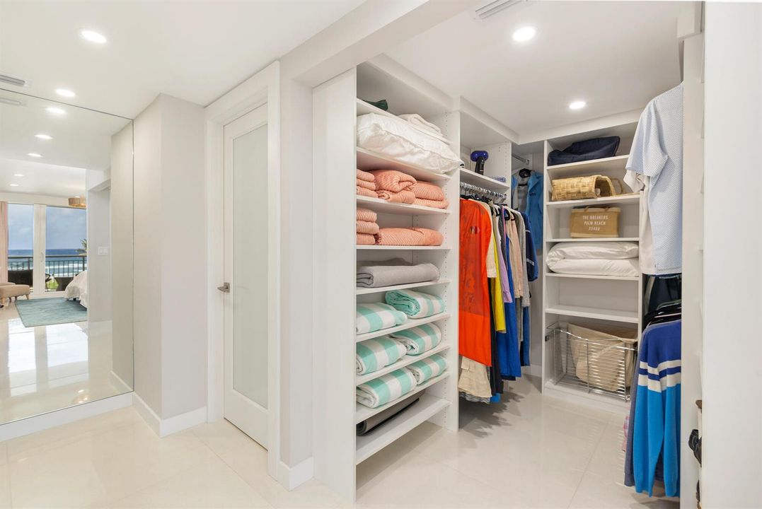 Large closet in primary