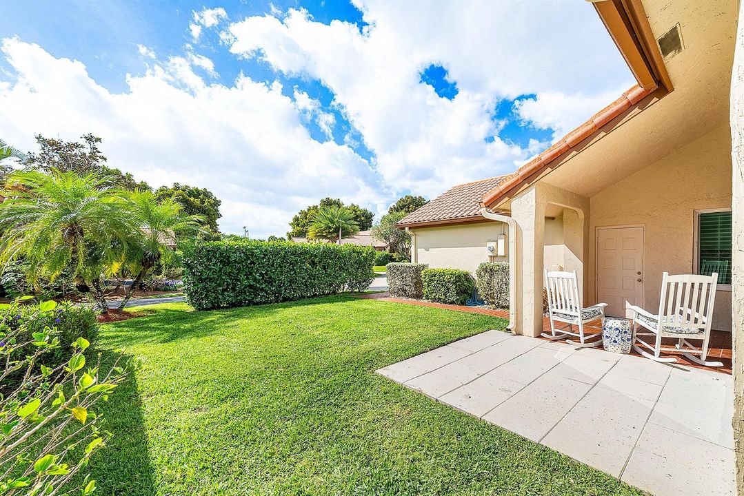 front yard