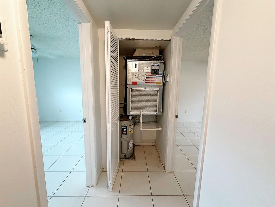 AC unit & water heater