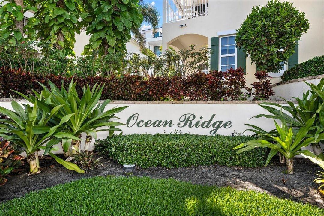 Front sign