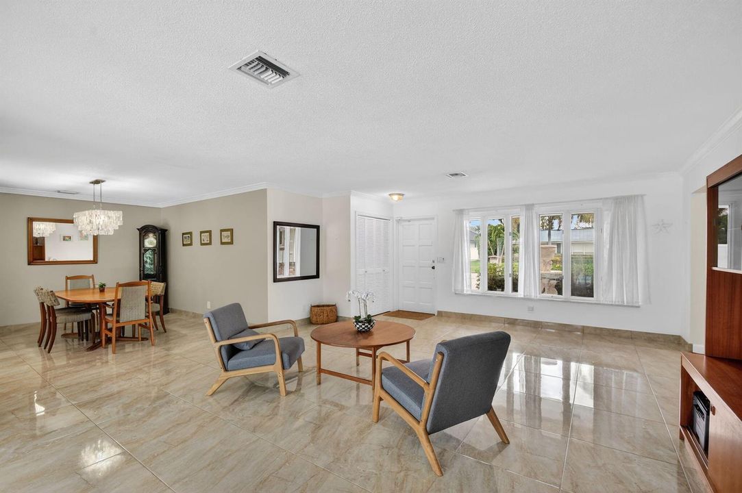 Living Room with Natural Light