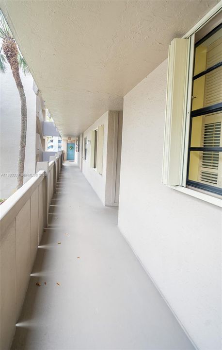 Outdoor Hallway