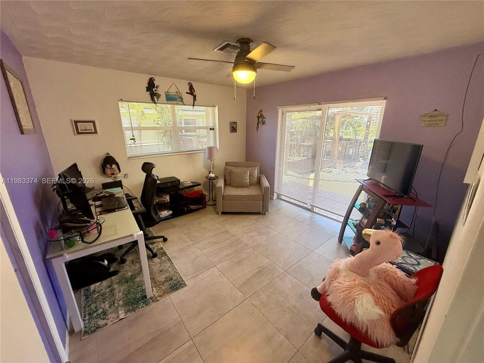 Rear Bedroom/Office