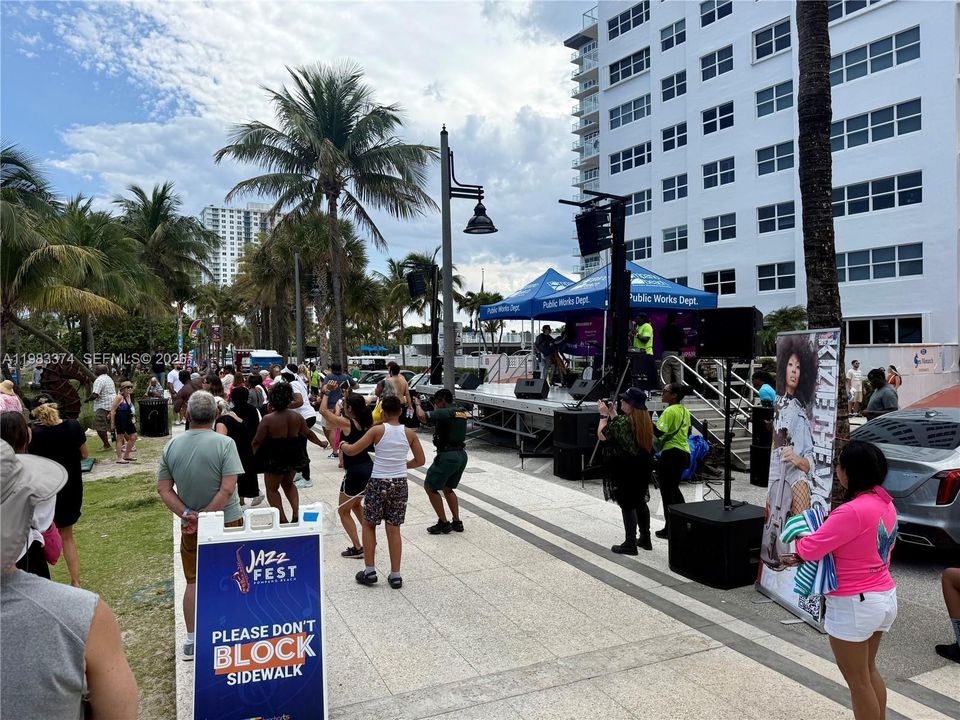 Jazz Fest celebrations at Pompano Beach