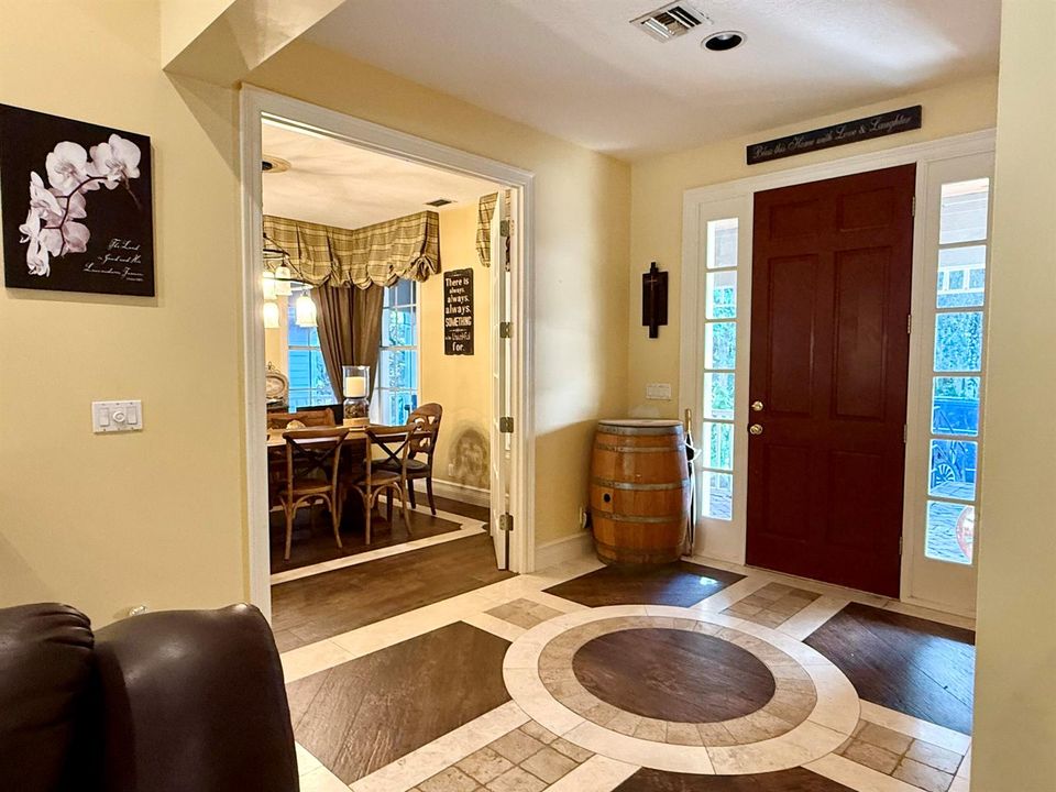 Foyer to Office/Den/Dining