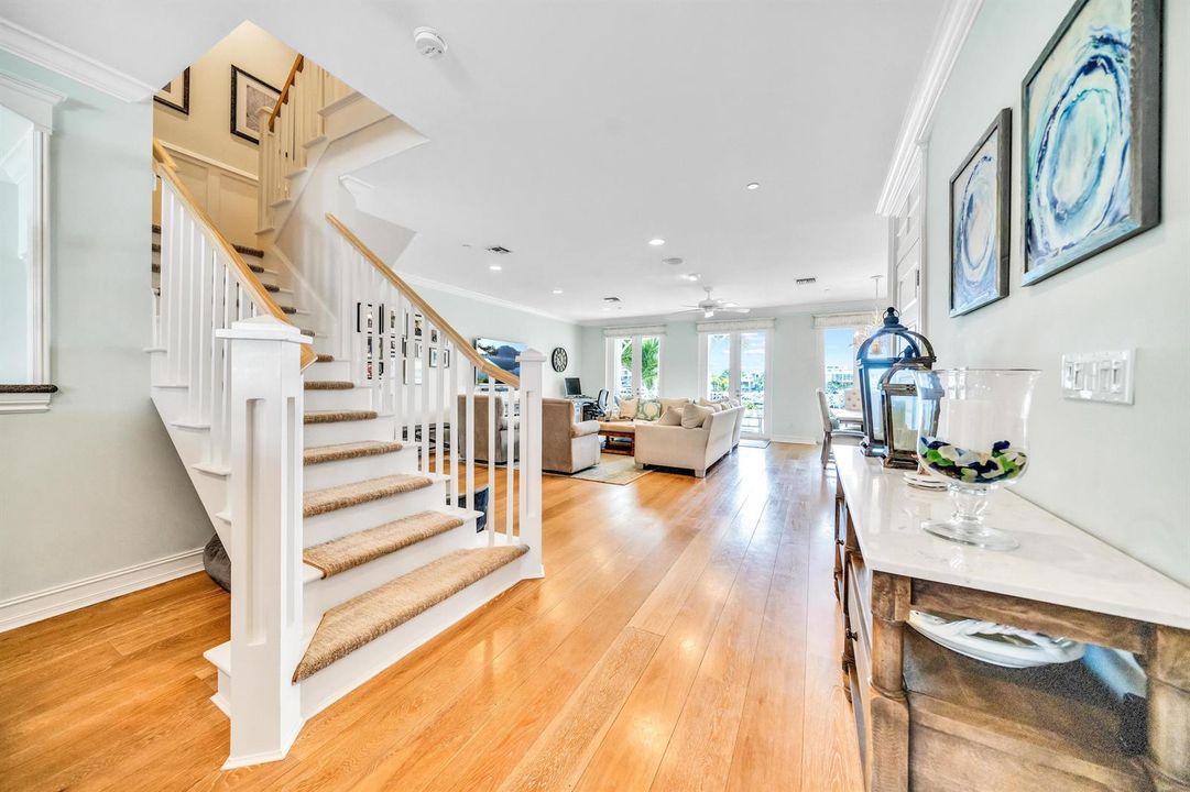 spacious living room
