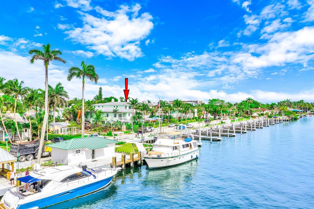 view of marina