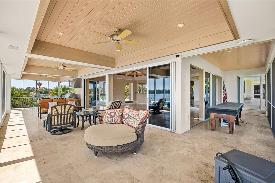 Covered Screened Balcony