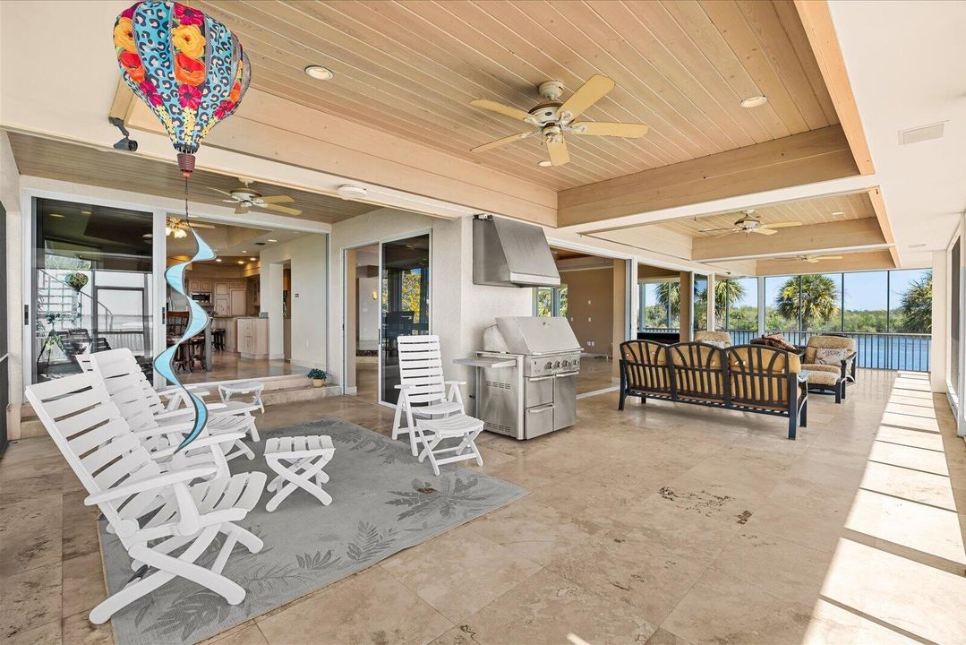 Covered Screened Balcony