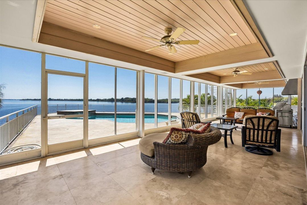 Covered Screened Balcony