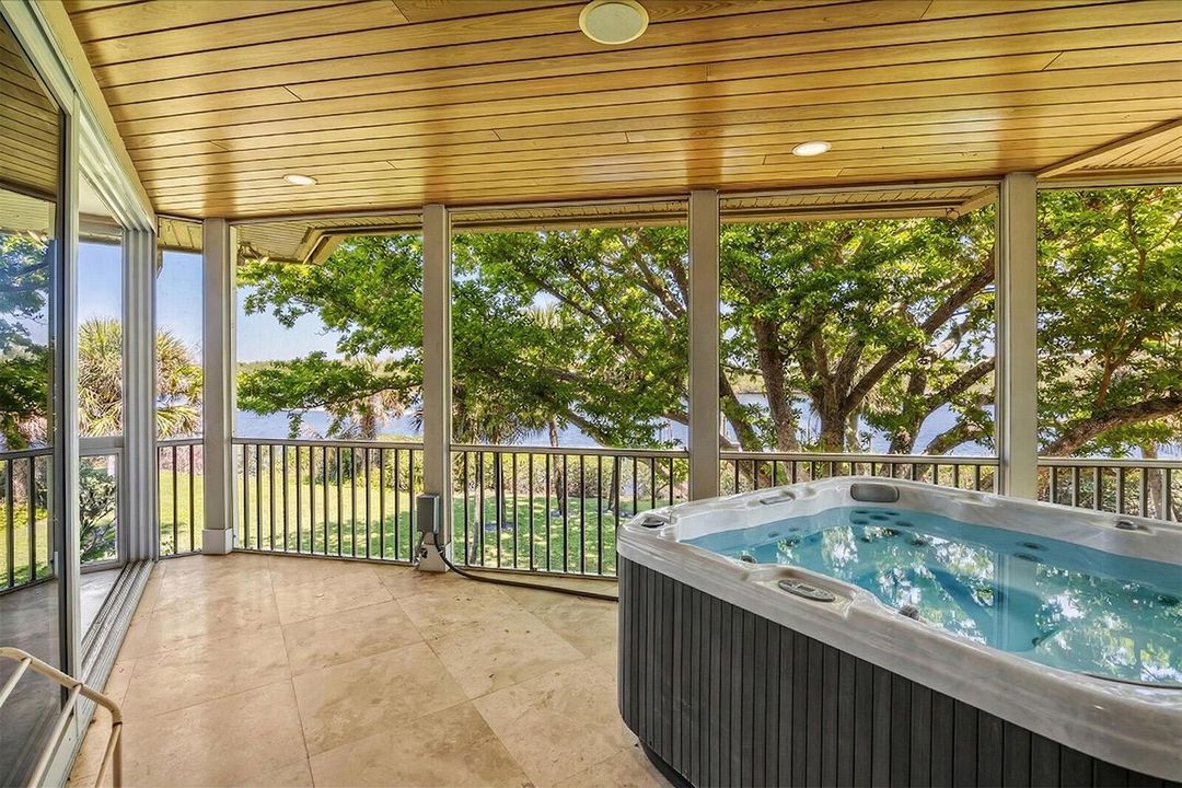 Covered Screened Balcony