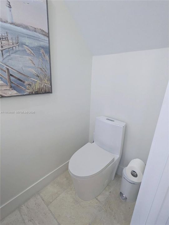 Half bath first floor
