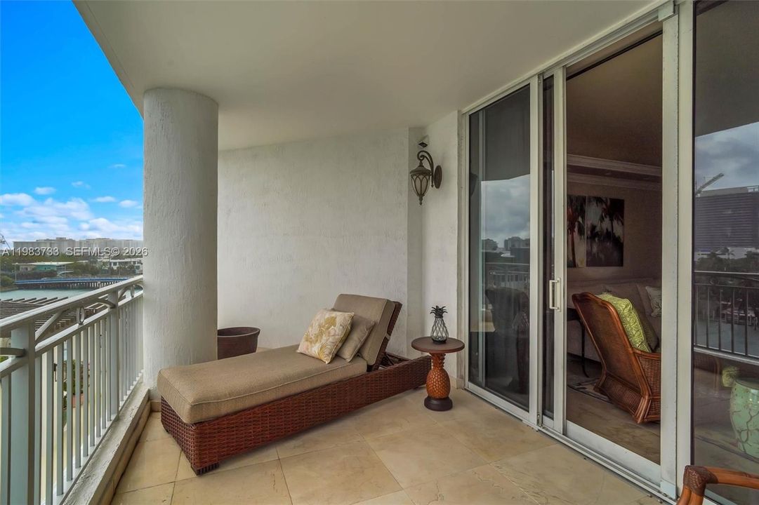 Waterfront Balcony