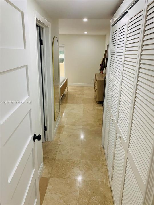 Entry to principle suite.