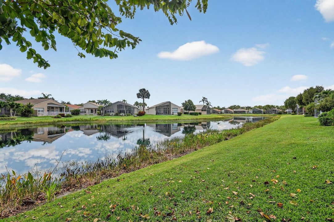 LONG LAKE SIDE YARD VIEW