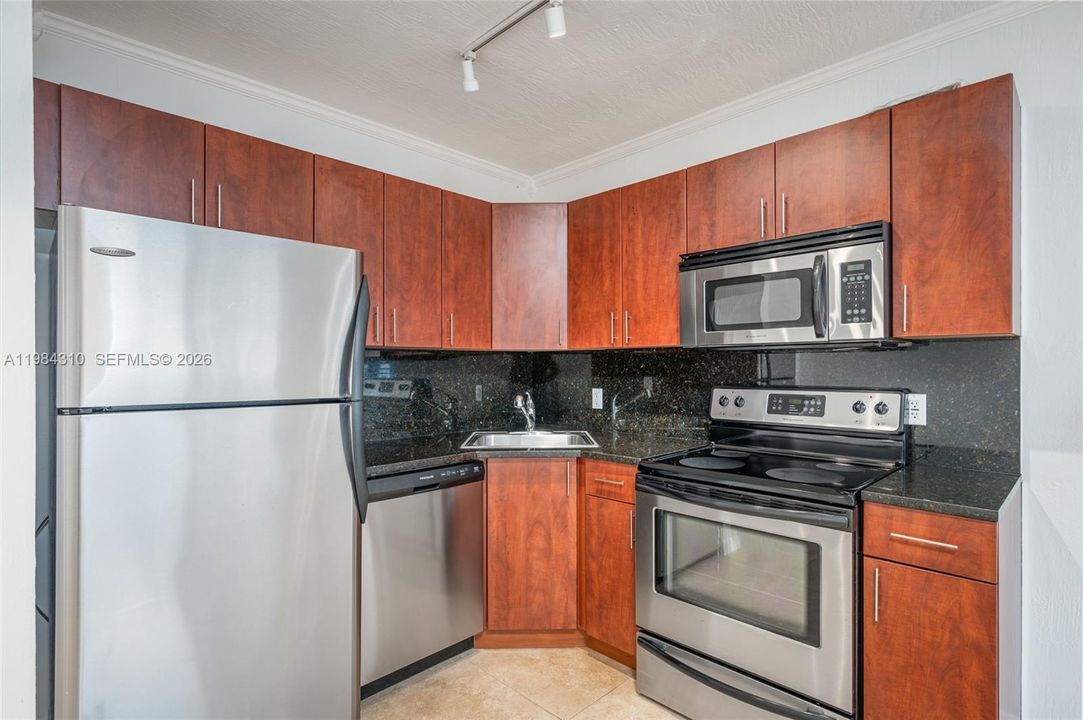 Stainless steel appliances