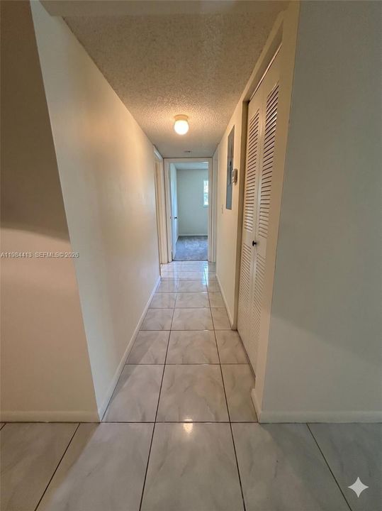 Hallway to bedrooms