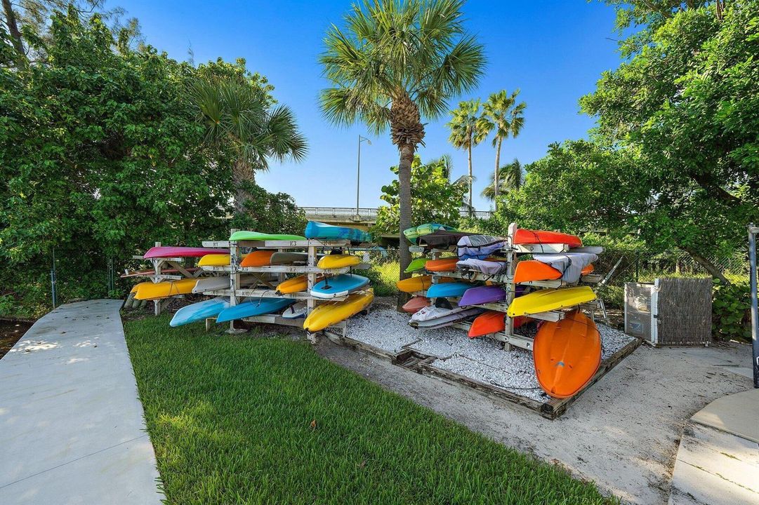 Kayak Storage