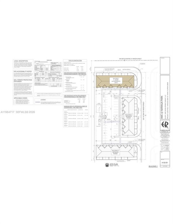 Townhome Approved Site Plan