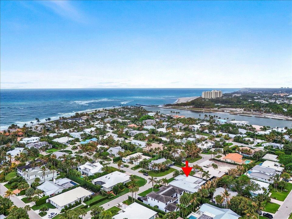 Aerial to Ocean and Inlet