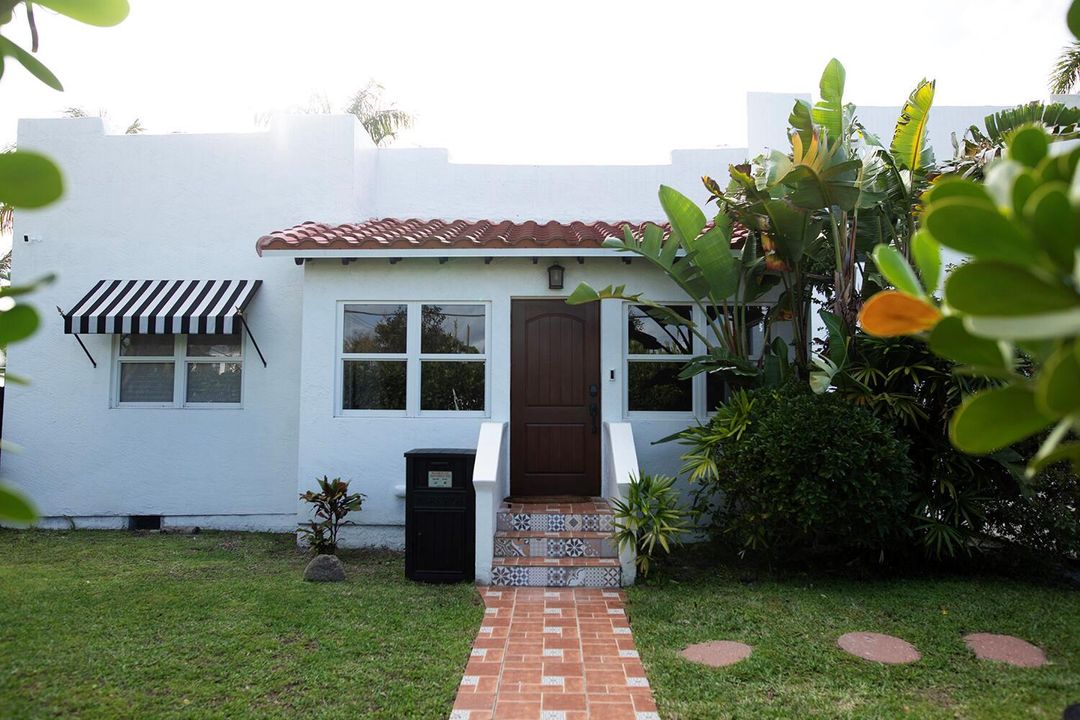 Front of the house